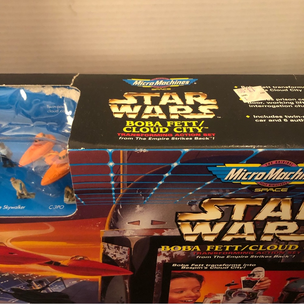 Star Wars Micro Machines Boba Fett/Cloud City Playset - Picture 13 of 14